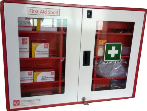 St Johns First Aid Shelf