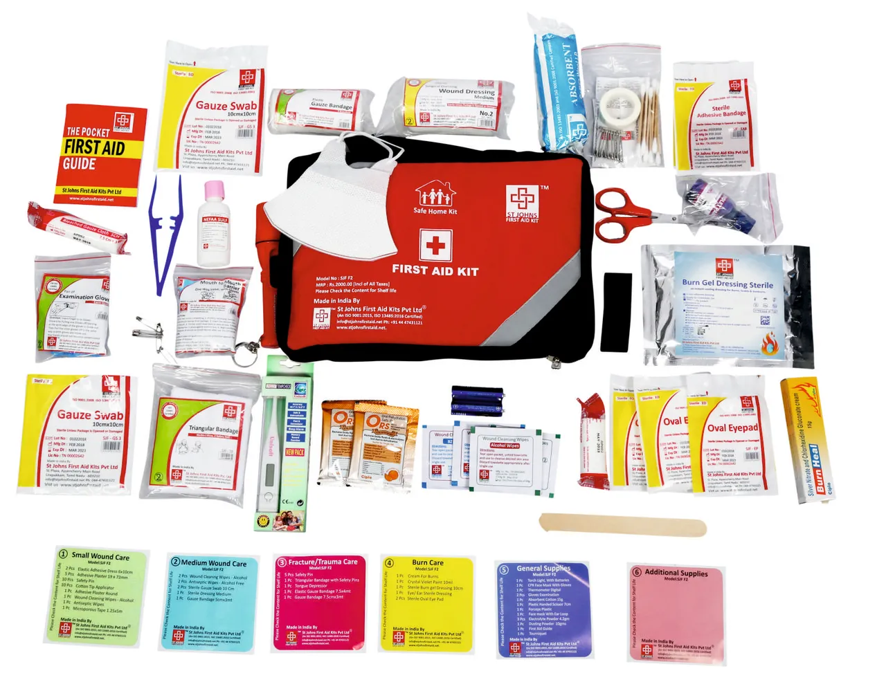 St Johns First Aid Safe Home Kit Small — image 2